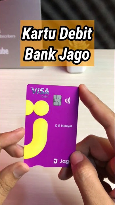 Jago bank debit card