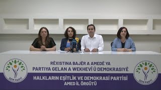 Dem Partiden 1 Eylül Dünya Barış Gününe Dair Açıklama Canlı Yayın