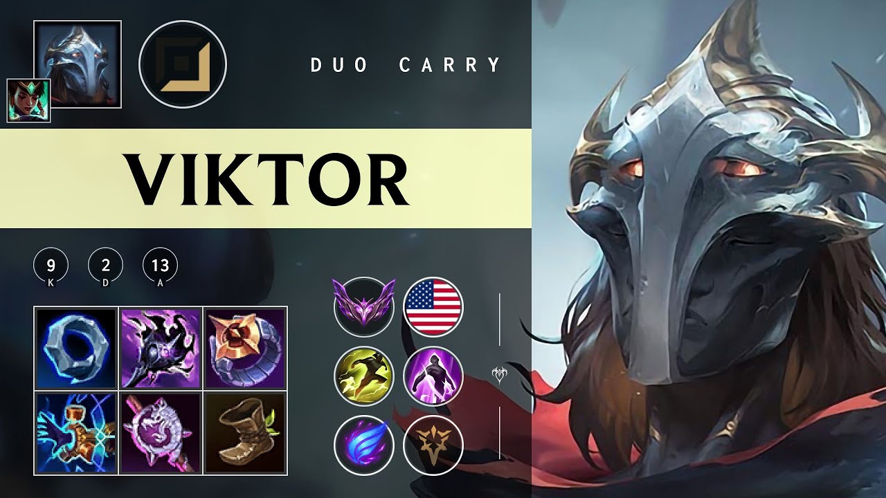 Viktor Carry vs Swain - NA Master Patch 25.24