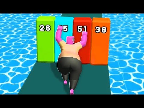[<strong>팻</strong> 푸셔] 음식을 먹고 돼지가 되어서 벽을 밀어야해요!!!!!! 슈퍼울트라 돼지가 될꺼에요!!!