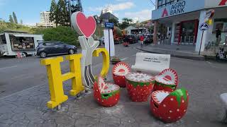 Walking Tour Tanah Rata town centre Cameron Highlands Pahang