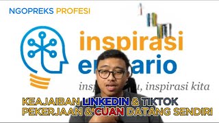 NGOPREKS #022 RAHASIA SUKSES PERSONAL BRANDING di LINKEDIN & TIKTOK RAIH PEKERJAAN IMPIAN  #emkario