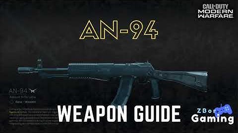 AN-94 Weapon & Recoil Guide: Ep#27 - Modern Warfare & Warzone