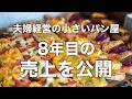 夫婦経営の小さいパン屋　8年目の売上・利益を公開