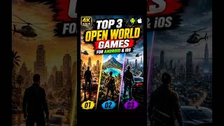 Top 3 open world games 😲😮 #openworld #games #top3 #gaming #viral #trending #shorts