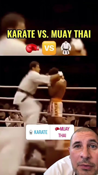 Karate vs Muay Thai - what do you think?