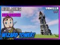 Minecraft - Building with Sausage - Wizard Tower [Vanilla Tutorial 1.11]