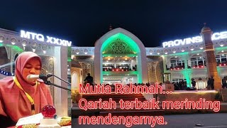 Mutia Rahmah.. Qariah terbaik asal pidie jaya pada MTQ provinsi Aceh di Pidie tahun 2019