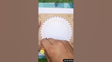 Spirograph art by peehu #satisfying #asmr #art #shorts