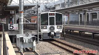 【4Ｋ】【JR西日本】ラ・マルせとうち宇野行 @岡山駅