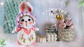 ♡ Bunny Crochet Tutorial | How to Crochet Bunny Amigurumi | Free Pattern | #amigurumi ♡