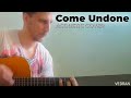 Come Undone - Duran Duran (Acoustic Cover)