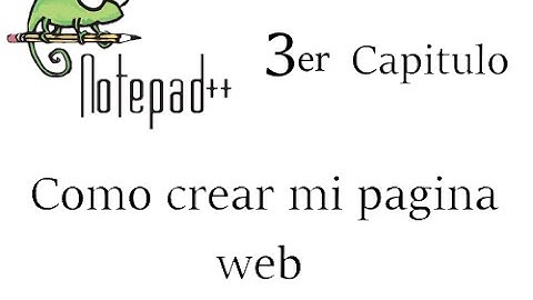 Capitulo 3 -- Crear un menu horizontal