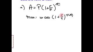 Compound Interest: Present Value