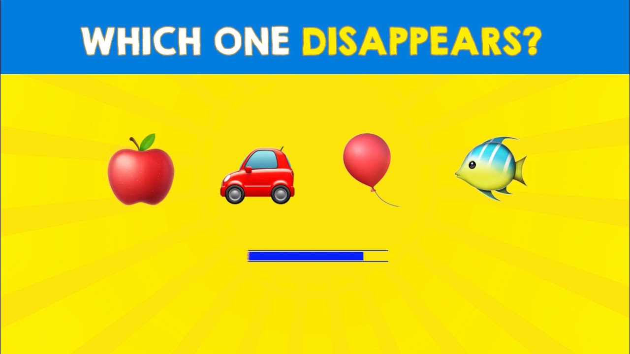 Which One DISAPPEARS? 👀 Memory Challenge for Kids!