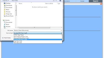 How to View and Print Reports in Cashflow Manager Small Business Accounting Software