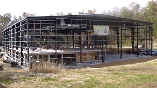 Celebrity NightFlight Expedition at Dollywood, under Construction.  Views from the Dollywood Express Wealth