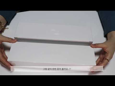 애플워치(APPLE WATCH)5 골드 스테인리스 밀레니즈루프 UNBOXING!!! 크기비교!!