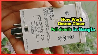 Omron H3BA-8 Timer Explained: Working Principle, Wiring & Connection Diagram (All Functions)