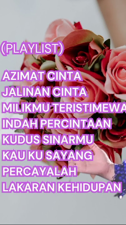 Full album SITI NURHALIZA playlist AZIMAT CINTA