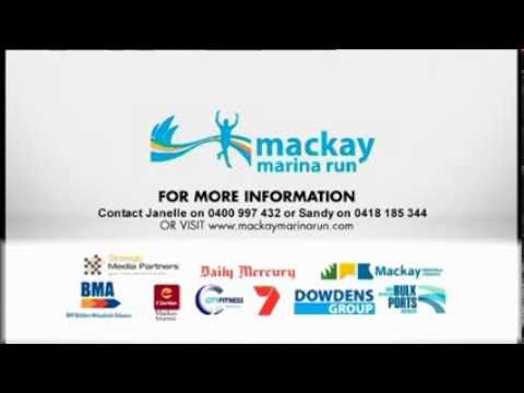 Mackay Marina Run Mackay Advertising poster