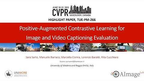 Positive-Augmented Contrastive Learning for Image and Video Captioning Evaluation #CVPR2023