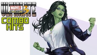 2. Movimentos e Combos da She-Hulk (Ultimate Marvel vs. Capcom 3)