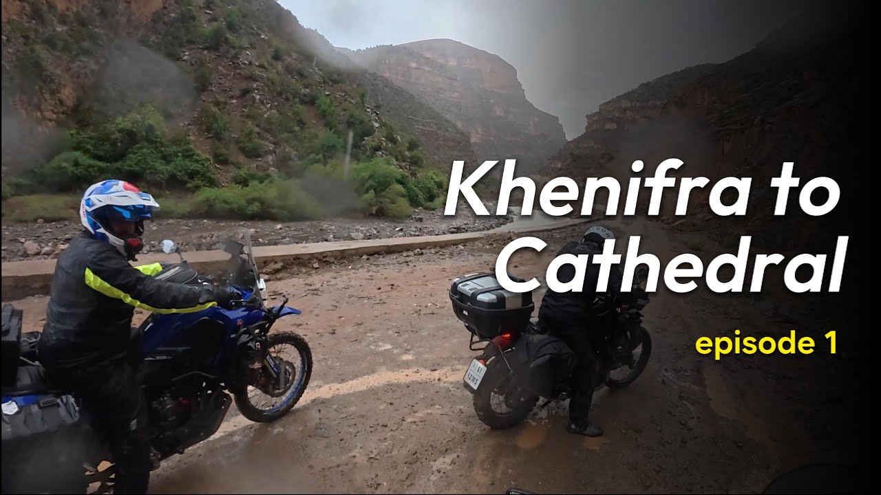 Episod 1 : khenifra to cathedral with dangerous road / خنيفرة الى كاتيدرال من اخطر الطرق الى امسفران