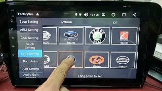 تتبيث اللوجو على شاشة اندرويد وتفعيل الكان بيس  CANBUS Activate and logo fix on Android car screen
