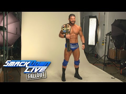 Behind the scenes of Roode's first U.S. Champion photoshoot: SmackDown LIVE Fallout, Jan. 16, 2018