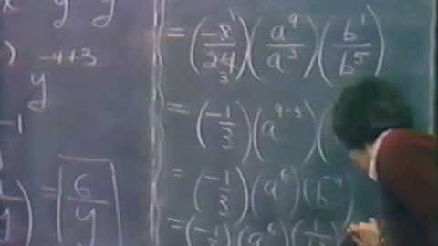 Pre-Calculus #14:  Integer Exponents Part 2:  Examples