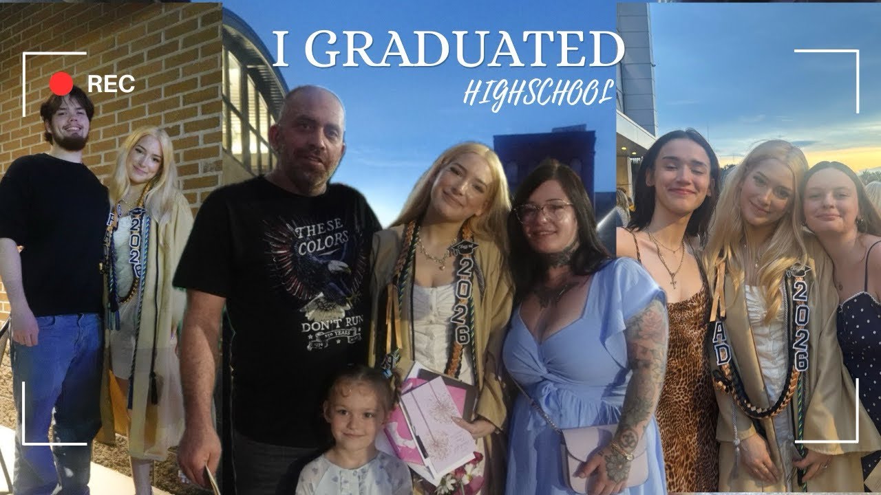 I GRADUATED!! | HIGH SCHOOL GRADUATION VLOG - YouTube