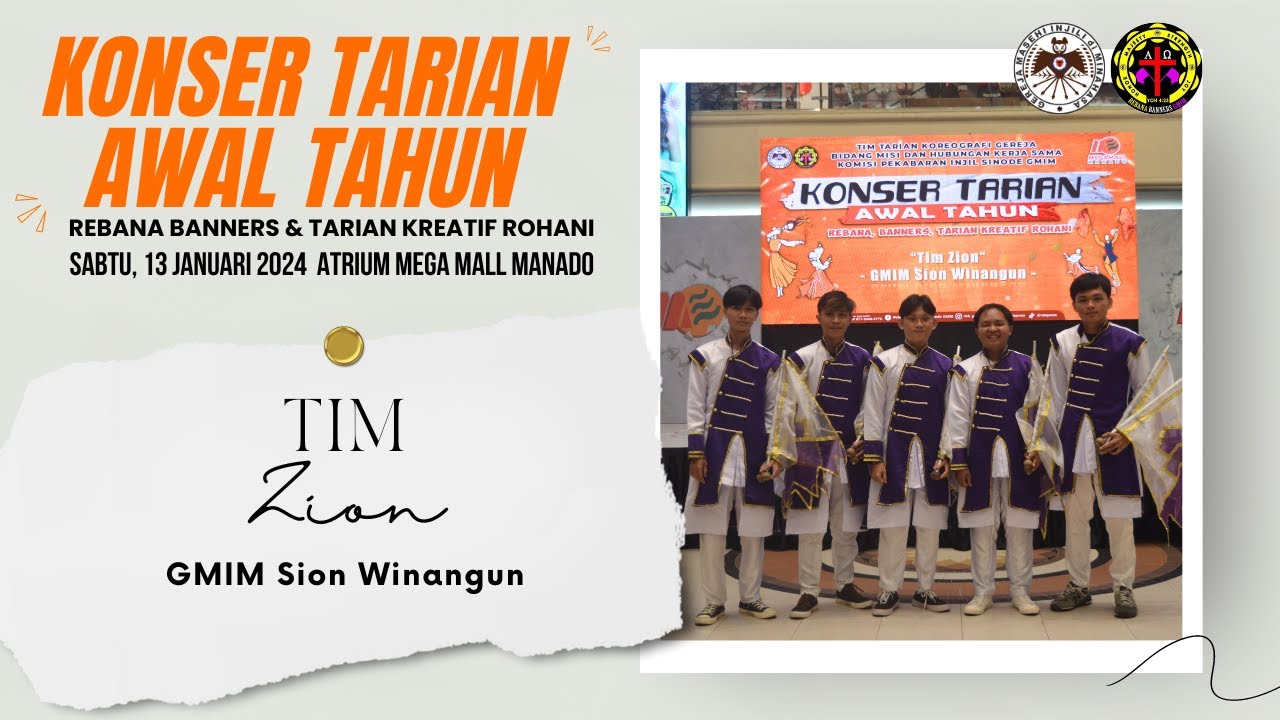 Tim ZION (GMIM Sion Winangun) - KONSER AWAL TAHUN 2024