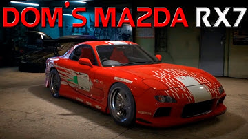 Need For Speed 2015 - The Fast And The Furious Dom