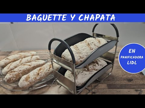 Gluten-free baguette and ciabatta in a Lidl bread maker 🥖 Perfect bread without gluten.