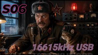 16615kHz USB Russian Number Station S07 calling 480 (Jul 28, 2026)