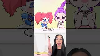 Poppy, Rumi And Lily Lovebraids Eating