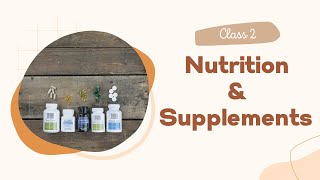 栄養とサプリメント