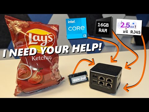 NAS/Router Smaller than a Bag of crisps? - I NEED YOUR HELP! (Mrroute Mini M1 Plus) Episode cover