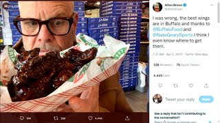 Food Network Chef Alton Brown Finds The Best Wings In Buffalo