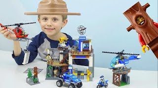 Lego City MOUNTAIN POLICE HEADQUARTERS 60174