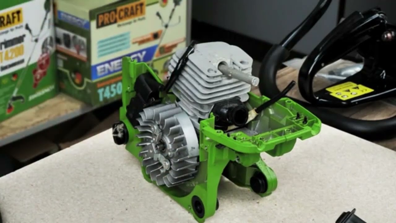 Бензопила ProCraft K450 профи металл (2 шины (405 и 450 мм) 2 цепи