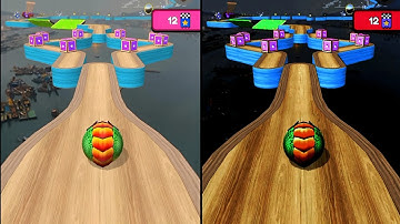 Going Balls 🥎 (Vs) New Ball 🏈 Speedrun Walkthrough:iOS,Android Color Ball Run New Update