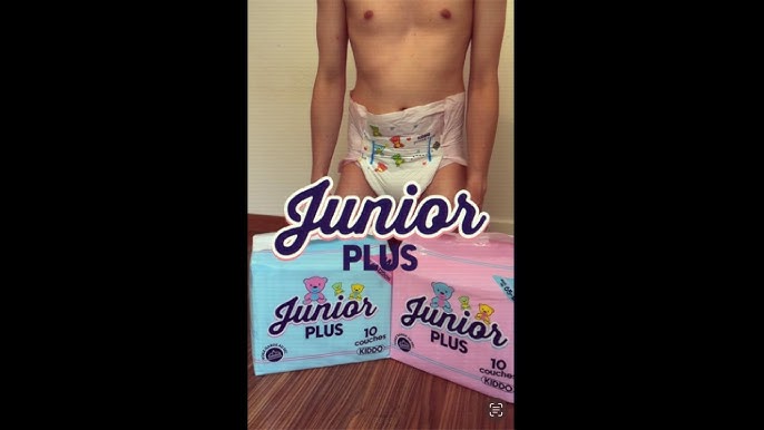 commercial ABDL Kiddo diaper Vintage Junior plus 