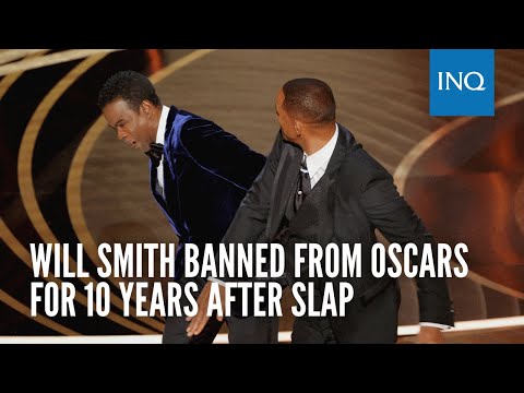 Will Smith banned from Oscars for 10 years after slap