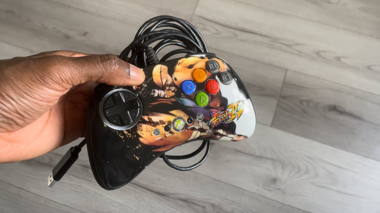 (未使用･未開封品)　Street Fighter IV Fight Pad - Ken ar3p5n1 Mad Catz Sony Ps3 Street Fighter Iv Fightpad - Ken