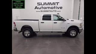 2020 RAM 2500 TRADESMAN LEVEL 2 WALK AROUND REVIEW BRIGHT WHITE 12198Z SOLD!