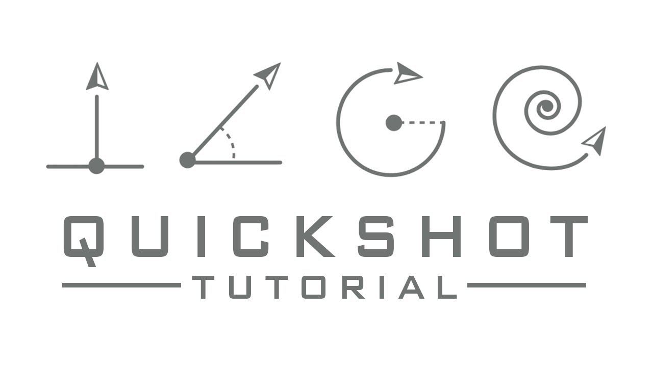 DJI Spark Quickshot Tutorial (Dronie, Helix, Circle, Rocket)