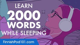 Finnish Conversation: Learn while you Sleep with 2000 words