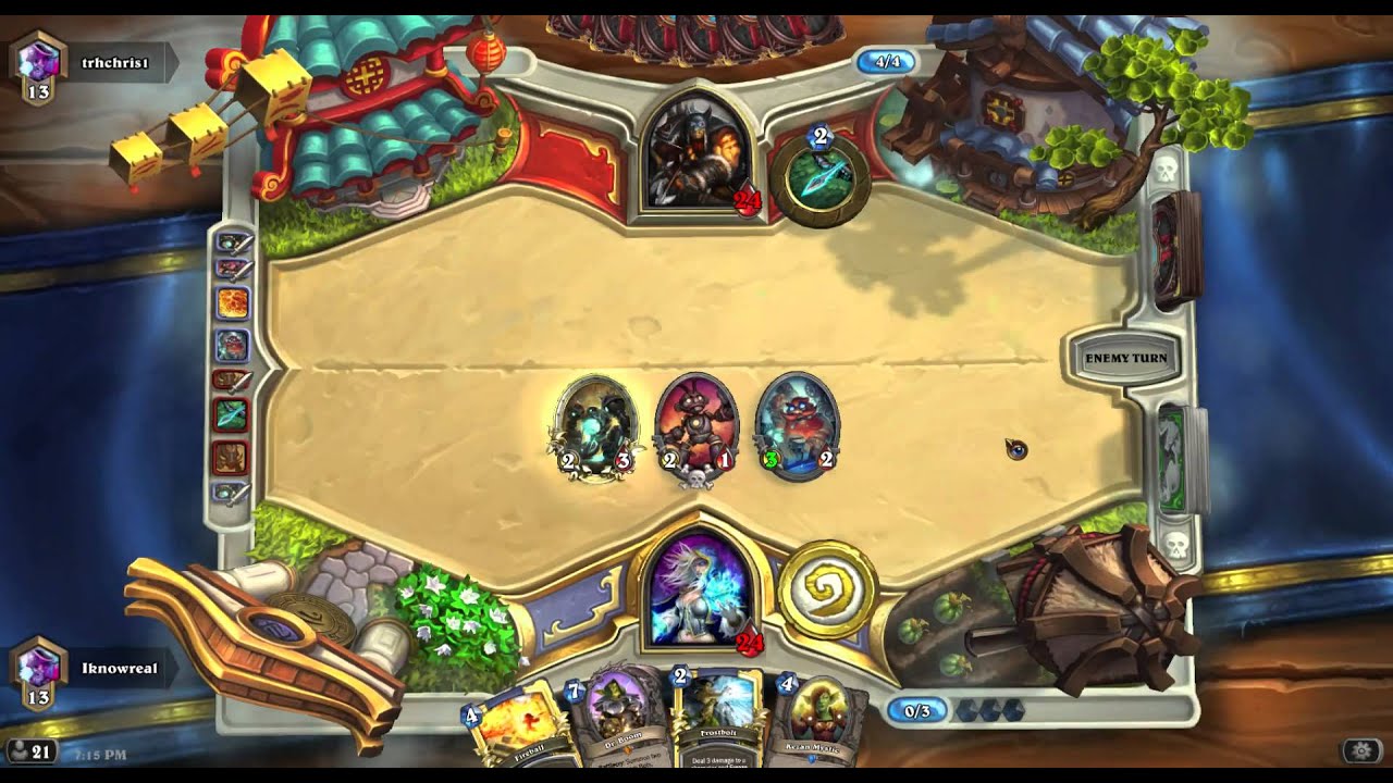 Hearthstone RealMech vs FaceHunter